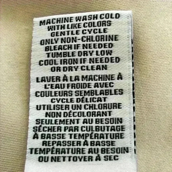 Magaschioni Women’s Top / Blouse Size Large Cream Poly/Modal/Spandex Knit Soft! - Picture 7 of 9